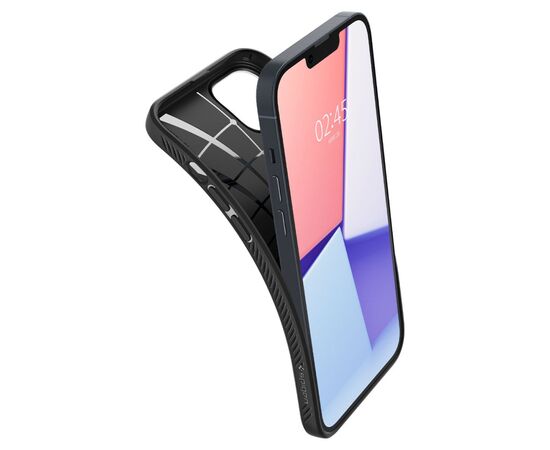 Чехол для моб. телефона Spigen Apple iPhone 14 Plus Liquid Air, Matte Black (ACS04891), изображение 4