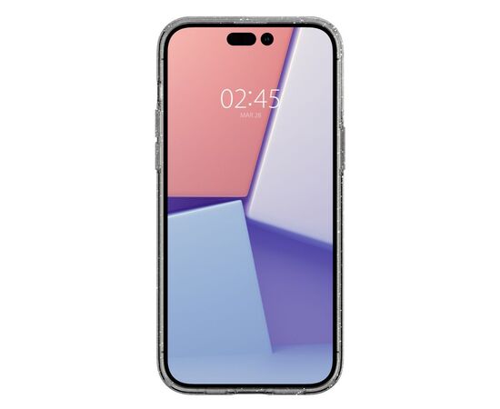 Чехол для моб. телефона Spigen Apple iPhone 14 Pro Liquid Crystal Glitter, Crystal Quartz (ACS04954), изображение 2 Чехол для моб. телефона Spigen Apple iPhone 14 Pro Liquid Crystal Glitter, Crystal Quartz (ACS04954), изображение 2
