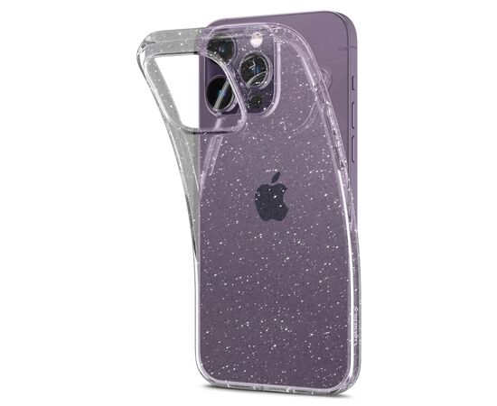 Чехол для моб. телефона Spigen Apple Iphone 14 Pro Liquid Crystal Glitter, Rose Quartz (ACS04955), изображение 4