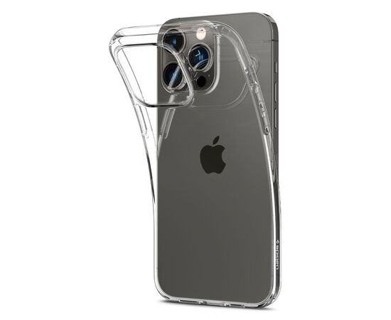 Чехол для моб. телефона Spigen Apple iPhone 14 Pro Liquid Crystal, Crystal Clear (ACS04953), изображение 4 Чехол для моб. телефона Spigen Apple iPhone 14 Pro Liquid Crystal, Crystal Clear (ACS04953), изображение 4