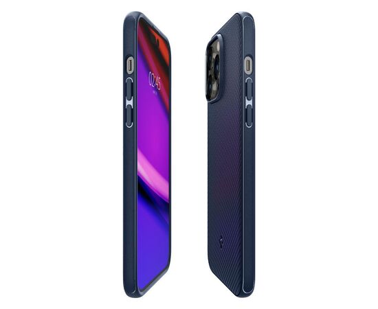 Чехол для моб. телефона Spigen Apple Iphone 14 Pro Mag Armor MagFit, Navy Blue (ACS04990), изображение 7 Чехол для моб. телефона Spigen Apple Iphone 14 Pro Mag Armor MagFit, Navy Blue (ACS04990), изображение 7