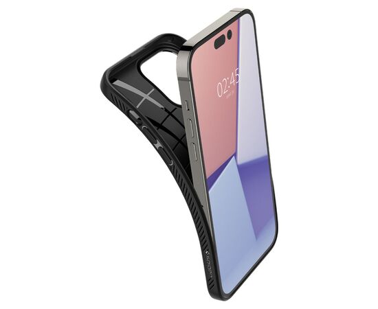 Чехол для моб. телефона Spigen Apple iPhone 14 Pro Max Liquid Air, Matte Black (ACS04813), изображение 4