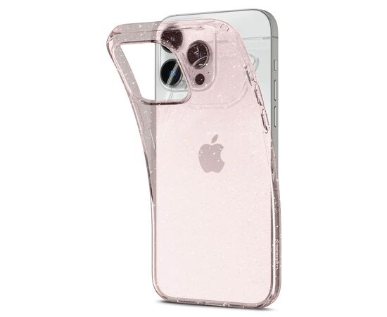 Чехол для моб. телефона Spigen Apple Iphone 14 Pro Max Liquid Crystal Glitter, Rose Quartz (ACS04811), изображение 5