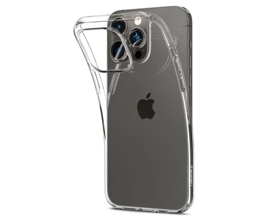 Чехол для моб. телефона Spigen Apple iPhone 14 Pro Max Liquid Crystal, Crystal Clear (ACS04809), изображение 5 Чехол для моб. телефона Spigen Apple iPhone 14 Pro Max Liquid Crystal, Crystal Clear (ACS04809), изображение 5