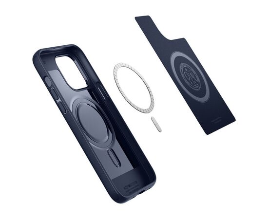 Чехол для моб. телефона Spigen Apple Iphone 14 Pro Max Mag Armor MagFit, Navy Blue (ACS04845), изображение 7 Чехол для моб. телефона Spigen Apple Iphone 14 Pro Max Mag Armor MagFit, Navy Blue (ACS04845), изображение 7