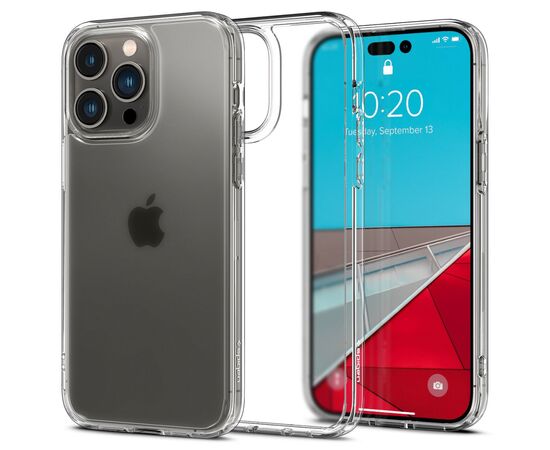 Чехол для моб. телефона Spigen Apple Iphone 14 Pro Max Ultra Hybrid, Frost Clear (ACS04823), изображение 4