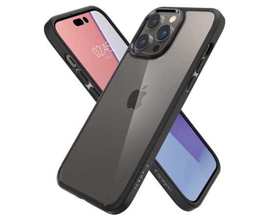 Чехол для моб. телефона Spigen Apple iPhone 14 Pro Ultra Hybrid, Matte Black (ACS04961), изображение 2 Чехол для моб. телефона Spigen Apple iPhone 14 Pro Ultra Hybrid, Matte Black (ACS04961), изображение 2