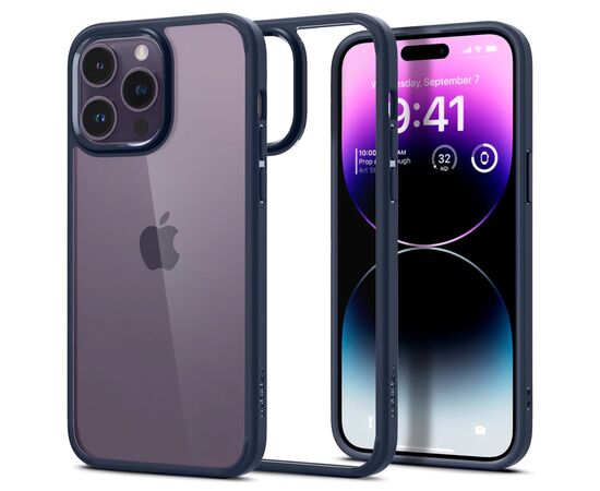 Чохол до моб. телефона Spigen Apple iPhone 14 Pro Ultra Hybrid, Navy Blue (ACS04962)
