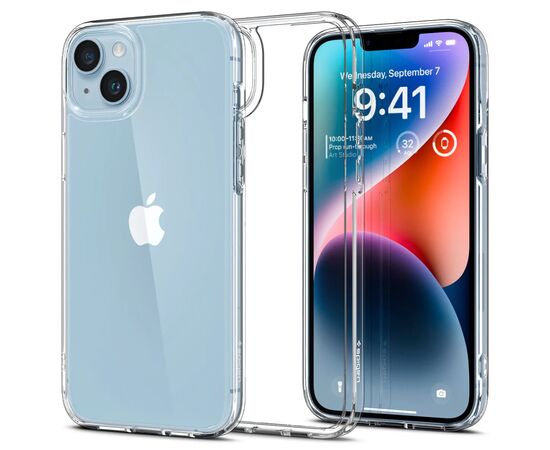 Чехол для моб. телефона Spigen Apple iPhone 14 Ultra Hybrid, Crystal Clear (ACS05040), изображение 2 Чехол для моб. телефона Spigen Apple iPhone 14 Ultra Hybrid, Crystal Clear (ACS05040), изображение 2