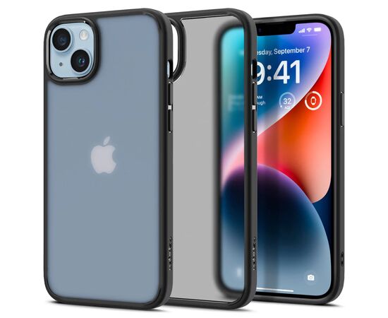 Чехол для моб. телефона Spigen Apple iPhone 14 Ultra Hybrid, Frost Black (ACS05047), изображение 2 Чехол для моб. телефона Spigen Apple iPhone 14 Ultra Hybrid, Frost Black (ACS05047), изображение 2