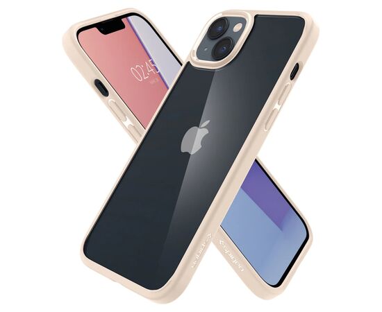 Чехол для моб. телефона Spigen Apple Iphone 14 Ultra Hybrid, Sand Beige (ACS05044), изображение 2 Чехол для моб. телефона Spigen Apple Iphone 14 Ultra Hybrid, Sand Beige (ACS05044), изображение 2