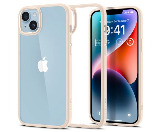 Чехол для моб. телефона Spigen Apple Iphone 14 Ultra Hybrid, Sand Beige (ACS05044)