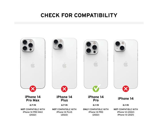 Чехол для моб. телефона Uag Apple iPhone 14Pro Pathfinder Magsafe, Dark Earth (114054118182), изображение 7