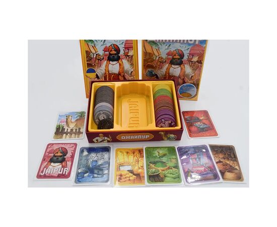 Настольная игра Lords of Boards Джайпур (Jaipur) (SCJAI01UA), изображение 4 Настольная игра Lords of Boards Джайпур (Jaipur) (SCJAI01UA), изображение 4