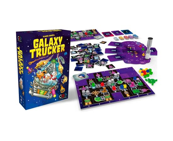 Настольная игра Czech Games Edition Galaxy Trucker дополнение (CGE00061), изображение 2 Настольная игра Czech Games Edition Galaxy Trucker дополнение (CGE00061), изображение 2