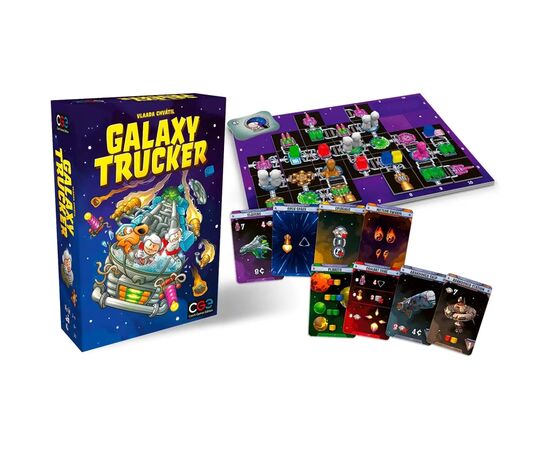 Настольная игра Czech Games Edition Galaxy Trucker дополнение (CGE00061), изображение 3 Настольная игра Czech Games Edition Galaxy Trucker дополнение (CGE00061), изображение 3