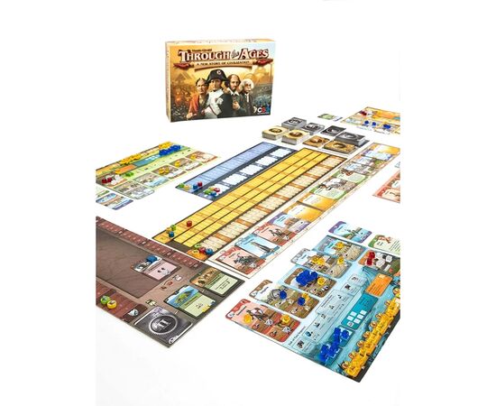 Настольная игра Czech Games Edition Through the Ages: A New Story of Civilization (CGE00032), изображение 3 Настольная игра Czech Games Edition Through the Ages: A New Story of Civilization (CGE00032), изображение 3