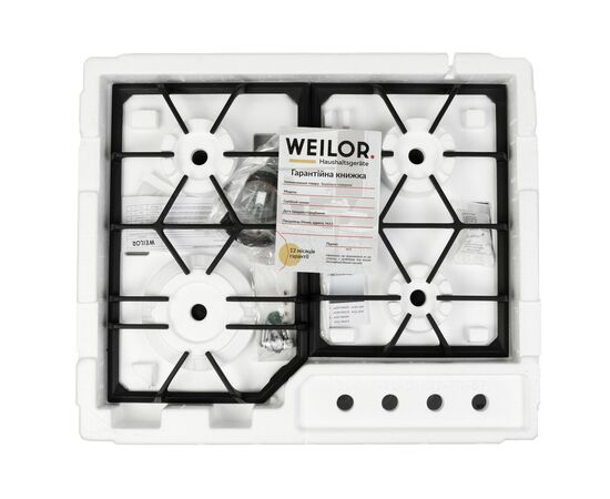 Варочная поверхность Weilor GM 604 BL, изображение 9 Варочная поверхность Weilor GM 604 BL, изображение 9
