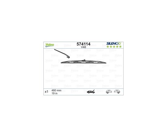 Щетка стеклоочистителя Valeo 574114