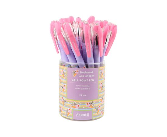 Ручка шариковая Axent Koala & ice cream, синяя (AB1049-32-A), изображение 4 Ручка шариковая Axent Koala & ice cream, синяя (AB1049-32-A), изображение 4