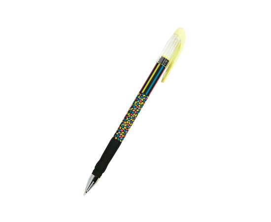 Ручка шариковая Axent Neon mosaic, синяя (AB1049-34-A)