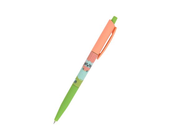 Ручка шариковая Axent автоматическая Racoon, синяя (AB1090-29-A)