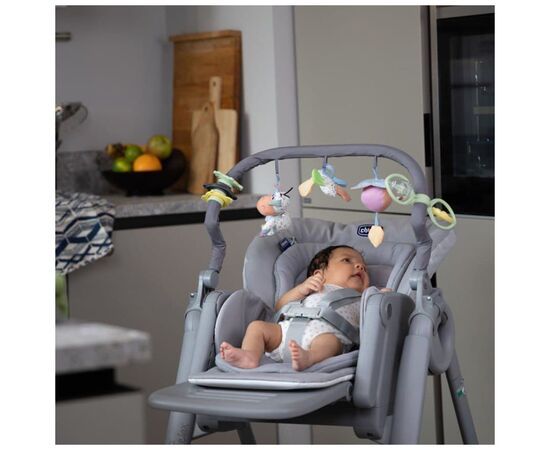 Стульчик для кормления Chicco Polly Magic Relax New Бузковий (79502.98), изображение 9 Стульчик для кормления Chicco Polly Magic Relax New Бузковий (79502.98), изображение 9