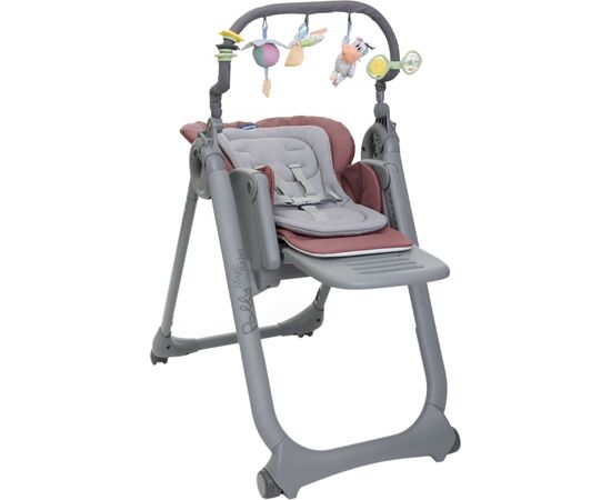 Стульчик для кормления Chicco Polly Magic Relax New Бузковий (79502.98)