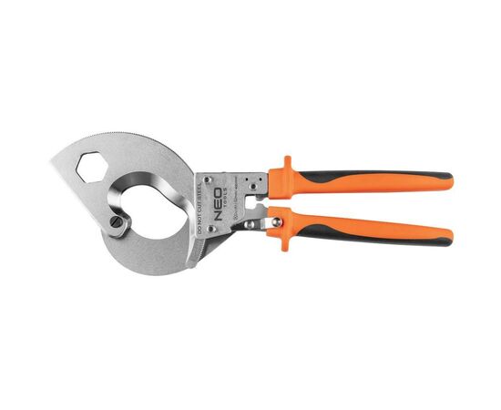 Кабелерез Neo Tools для медных и алюминиевых кабелей, 400 мм, с трещоткой (01-401)