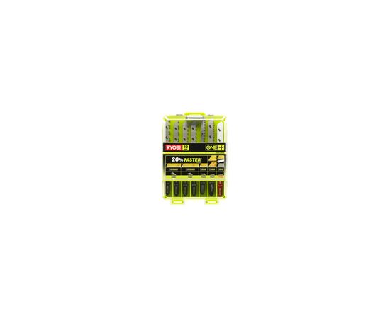 Полотно Ryobi для электролобзика RAK10JSBWM, набор 10 шт, для дерева и металла (5132002811)