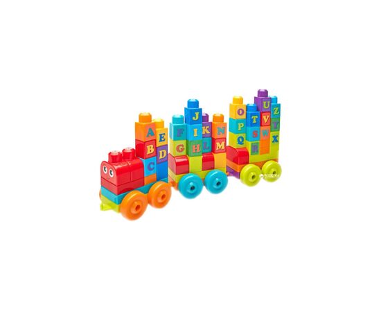 Конструктор Mega Bloks Поезд с буквами (DXH35), изображение 2 Конструктор Mega Bloks Поезд с буквами (DXH35), изображение 2