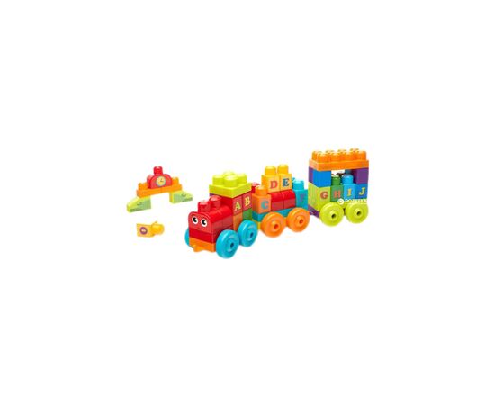 Конструктор Mega Bloks Поезд с буквами (DXH35), изображение 4 Конструктор Mega Bloks Поезд с буквами (DXH35), изображение 4