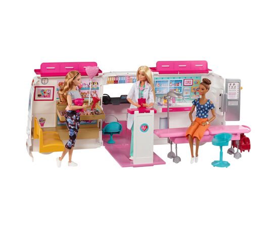 Ігровий набір Barbie Рятувальний центр (FRM19), зображення 3 Ігровий набір Barbie Рятувальний центр (FRM19), зображення 3