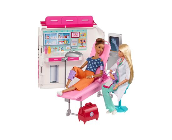 Ігровий набір Barbie Рятувальний центр (FRM19), зображення 6 Ігровий набір Barbie Рятувальний центр (FRM19), зображення 6