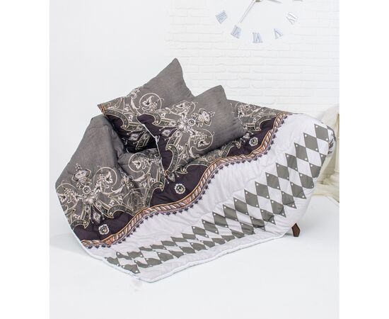 Одеяло MirSon Набор Tencel Зима №3695 Print Line Myrrh (одеяло + 2 подушки средние) 172х205+2х50х70 (2200004848198), изображение 2 Одеяло MirSon Набор Tencel Зима №3695 Print Line Myrrh (одеяло + 2 подушки средние) 172х205+2х50х70 (2200004848198), изображение 2