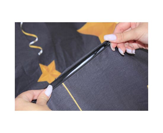 Постільна білизна MirSon Сатин 22-1272 Stellar 2х160х220 сімейний євро (2200003564358), зображення 5