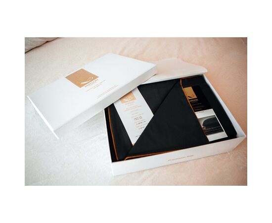 Постельное белье MirSon Сатин Premium Corner Iron grey 200х220 евро (2200001484436), изображение 7 Постельное белье MirSon Сатин Premium Corner Iron grey 200х220 евро (2200001484436), изображение 7