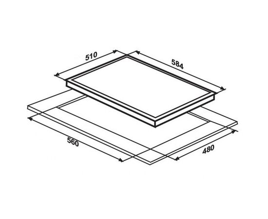 Варочная поверхность Interline TQ 6420 WH/H2 (TQ6420WH/H2), изображение 3