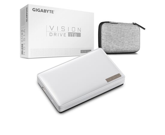 Накопитель SSD USB-C 1TB VISION DRIVE GIGABYTE (GP-VSD1TB), изображение 4 Накопитель SSD USB-C 1TB VISION DRIVE GIGABYTE (GP-VSD1TB), изображение 4