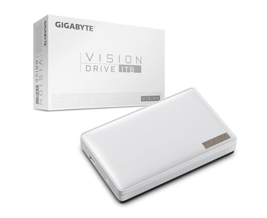 Накопитель SSD USB-C 1TB VISION DRIVE GIGABYTE (GP-VSD1TB)