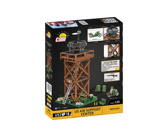 Конструктор Cobi Company of Heroes 3 USA Центр Авиаподдержки, 652 детали (COBI-3042), изображение 9 Конструктор Cobi Company of Heroes 3 USA Центр Авиаподдержки, 652 детали (COBI-3042), изображение 9