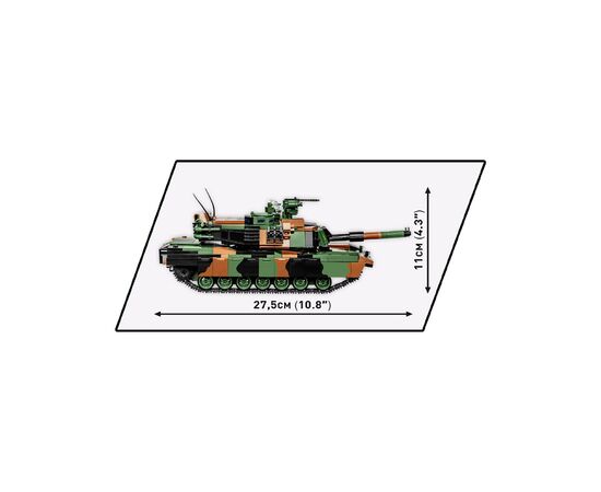 Конструктор Cobi Танк M1A2 SEP v3 Абрамс, 1017 деталей (COBI-2623), изображение 6 Конструктор Cobi Танк M1A2 SEP v3 Абрамс, 1017 деталей (COBI-2623), изображение 6