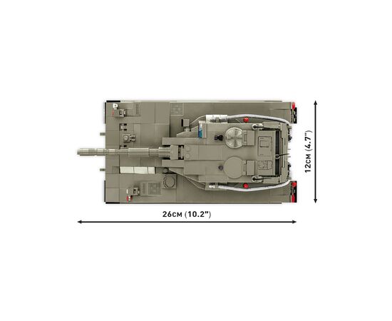 Конструктор Cobi Танк Меркова Mk 1, 825 деталей (COBI-2621), изображение 3 Конструктор Cobi Танк Меркова Mk 1, 825 деталей (COBI-2621), изображение 3