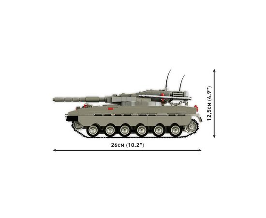 Конструктор Cobi Танк Меркова Mk 1, 825 деталей (COBI-2621), изображение 4 Конструктор Cobi Танк Меркова Mk 1, 825 деталей (COBI-2621), изображение 4