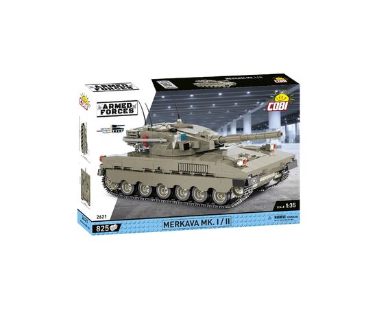 Конструктор Cobi Танк Меркова Mk 1, 825 деталей (COBI-2621)