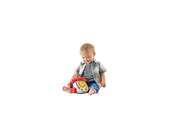 Развивающая игрушка Fisher-Price Іграшка-каталка "Веселий телефон" Fisher-Price (FGW66), изображение 3 Развивающая игрушка Fisher-Price Іграшка-каталка "Веселий телефон" Fisher-Price (FGW66), изображение 3