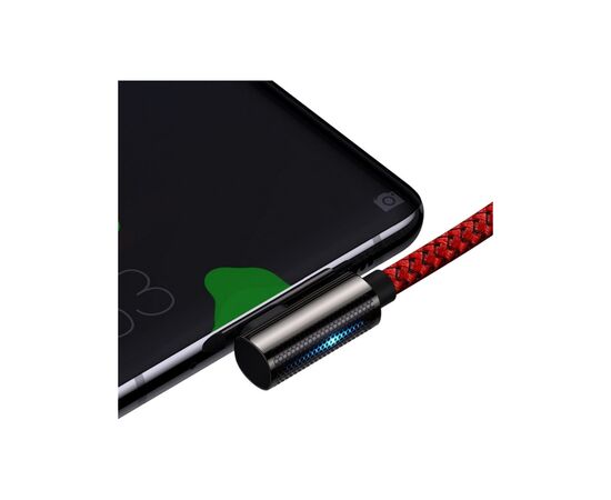 Дата кабель USB-C to USB-C 1.0m CACS 100W 20V/5A 90 Legend Series Elbow Red Baseus (CACS000609), изображение 6 Дата кабель USB-C to USB-C 1.0m CACS 100W 20V/5A 90 Legend Series Elbow Red Baseus (CACS000609), изображение 6