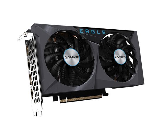 Видеокарта GIGABYTE GeForce RTX3050 8Gb EAGLE (GV-N3050EAGLE-8GD), изображение 2 Видеокарта GIGABYTE GeForce RTX3050 8Gb EAGLE (GV-N3050EAGLE-8GD), изображение 2