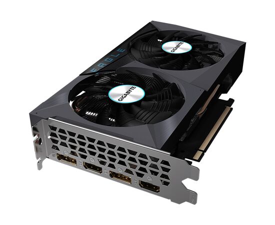 Видеокарта GIGABYTE GeForce RTX3050 8Gb EAGLE (GV-N3050EAGLE-8GD), изображение 4 Видеокарта GIGABYTE GeForce RTX3050 8Gb EAGLE (GV-N3050EAGLE-8GD), изображение 4