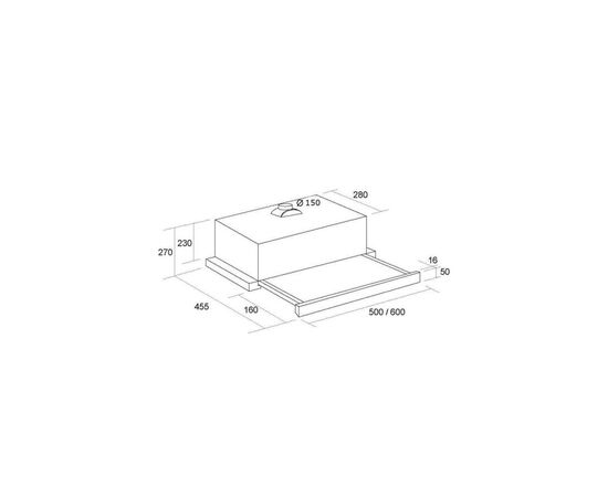 Витяжка кухонна Pyramida TL 60 (1100) IX T, зображення 9 Витяжка кухонна Pyramida TL 60 (1100) IX T, зображення 9